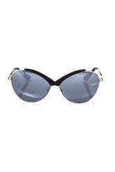 Frankie Morello Black Metallic Women Sunglass -  Jewellery, Women -  Frankie Morello.
